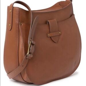 FRYE Olivia Crossbody Bag in Cognac